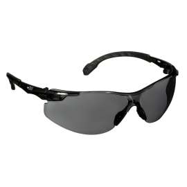 7100221210 S1502SGAF Solus™ 1000 Series, S1502SGAF, Black Temples, Scotchgard™ Anti-Fog Coating, Gray AF-AS lens, 20 ea/Case