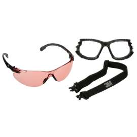 7100221212 S1521SGAF-KT Solus™ 1000 Series, S1521SGAF-KT, Blk Temples, Scotchgard™ Anti-Fog Coating, I/O VM AF-AS lens, Foam/Strap, 20 ea/Case