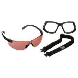 7100221243 S1523SGAF-KT Solus™ 1000 Series, S1523SGAF-KT, Blk Temples, Scotchgard™ Anti-Fog Coating, VM AF-AS lens, Foam/Strap, 20 ea/Case