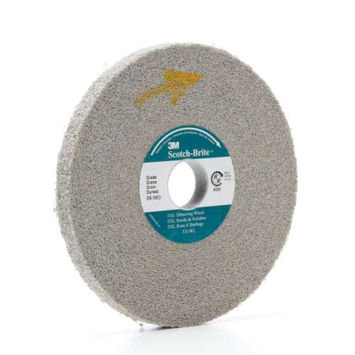 7100221756 Scotch-Brite™ EXL Deburring Convolute Wheel, XL-WL, 8S Fine, 4 in x 1-13/16 in x 1 in
