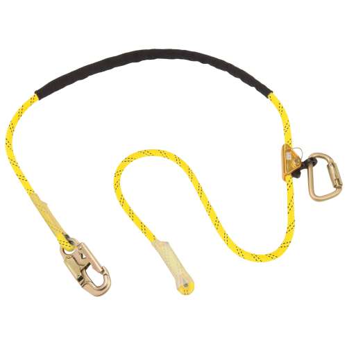 7100221793 1234070 DBI-SALA® Pole Climber's Adjustable Rope Positioning Lanyard 1234070