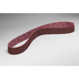 7100221874 Scotch-Brite™ Surface Conditioning Scrim Backed Belt, SC-BS, A/O Medium, 1 in x 24-1/4 in