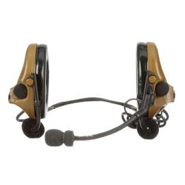 7100223423 MT20H682BB-47 CY PELTOR™ ComTac™ V Headset MT20H682BB-47 CY, Neckband, Single Lead,Standard Dynamic Mic, NATO Wiring, Coyote, 10 ea/Case