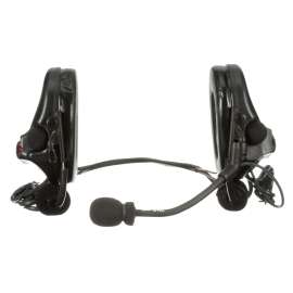 7100223439 MT20H682BB-19 SV PELTOR™ SwatTac V Headset MT20H682BB-19 SV, Neckband, Dual Lead, Standard Dynamic Mic, NATO Wiring, Black, 10 ea/Case