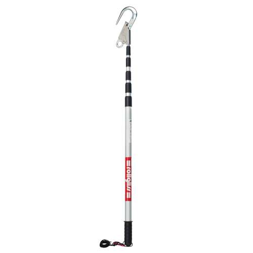 7100226854 8900298 DBI-SALA® Rollgliss™ Rescue Pole 8900298, Silver and Red, 4 ft. to16 ft. (1.2 to 4.9 m)