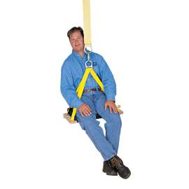 7100228408 1001190 DBI-SALA® Bosun Chair with Cushion and Side Snaps 1001190, Universal