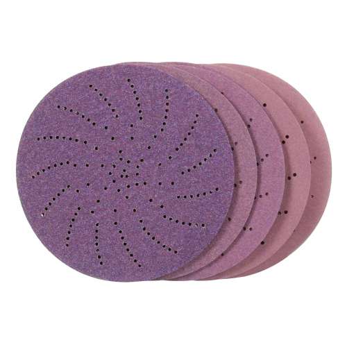 7100230325 Xtract™ Cubitron™ II Paper Disc 732U, 80+ to 220+ C-weight, 5 in, Die 500LG, 20 Packs/Case, Multi-pack