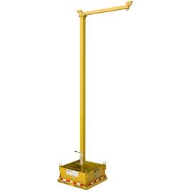 7100231234 8530619 DBI-SALA® FlexiGuard™ with Counterweight Base 8530619, Yellow