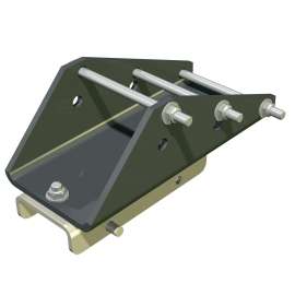 7100231979 8530260 DBI-SALA® Secondary Winch/SRL Mounting Bracket For Side Entry System 8530260