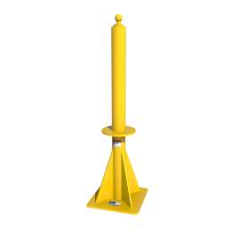 7100231985 8530565 DBI-SALA® Flexiguard™ Jib Top Floor Mount Base 8530565, Yellow