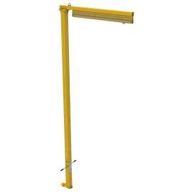 7100231987 8530571 DBI-SALA® Flexiguard™ Jib Fixed Height Mast Anchor 8530571, 1 User,Yellow, 21 ft