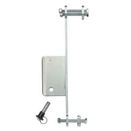 7100232969 8008005 Protecta® Tripod Mounting Base Bracket - For Retrieval SRL 8008005,Silver