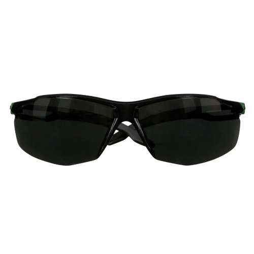 7100239205 SF550AF-GRN SecureFit™ 500 Series SF550AF-GRN, Black/Green, IR 5.0 Gray AF-AS Lens, 20 ea/Case