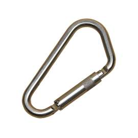 7100239222 2000301 DBI-SALA® Self-Closing/Triple Locking Carabiner 2000301, Stainless Steel, 2 in Gate