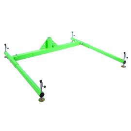 7100239606 8518008 DBI-SALA® Confined Space Portable Freestanding Expandable 3-Piece Davit Mast Base 8518008, 70 – 97 in Width