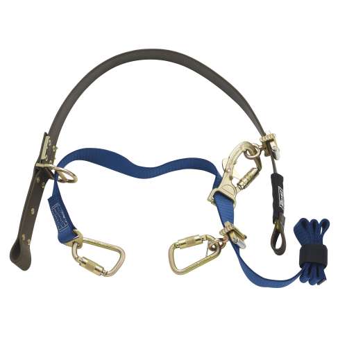 7100239621 1204076 DBI-SALA® Wood Pole Adjustable Web Fall Restricting Device 1204076, Transmission Pole