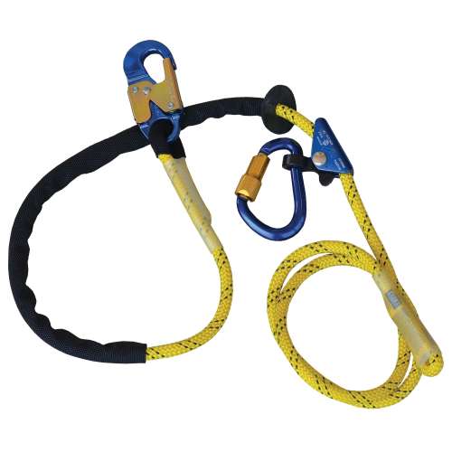 7100239628 1234071 DBI-SALA® Pole Climber's Adjustable Rope Positioning Lanyard 1234071, 8 ft