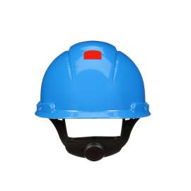 7100239987 H-703SFR-UV SecureFit™ Hard Hat H-703SFR-UV, Blue, 4-Point Pressure Diffusion Ratchet Suspension, with UVicator, 20 ea/Case