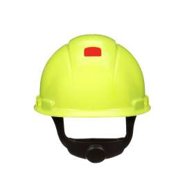 7100239991 H-709SFR-UV SecureFit™ Hard Hat H-709SFR-UV, Hi-Vis Yellow, 4-Point Pressure Diffusion Ratchet Suspension, with UVicator, 20 ea/Case
