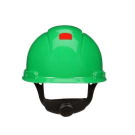 7100239994 H-704SFR-UV SecureFit™ Hard Hat H-704SFR-UV, Green, 4-Point Pressure Diffusion Ratchet Suspension, with UVicator, 20 ea/Case