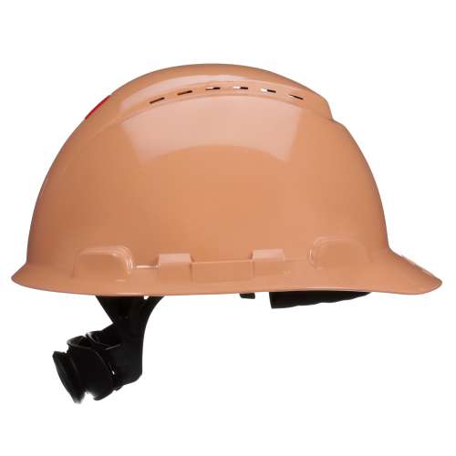 7100239997 H-711SFV-UV SecureFit™ Hard Hat H-711SFV-UV,Tan, Vented, 4-Point Pressure Diffusion Ratchet Suspension, with Uvicator, 20 ea/Case