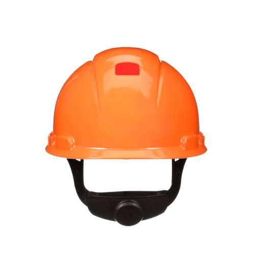 7100239998 H-706SFR-UV SecureFit™ Hard Hat H-706SFR-UV, Orange, 4-Point Pressure Diffusion Ratchet Suspension, with UVicator, 20 ea/Case