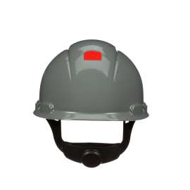 7100240000 H-708SFR-UV SecureFit™ Hard Hat H-708SFR-UV, Grey, 4-Point Pressure Diffusion Ratchet Suspension, with UVicator, 20 ea/Case