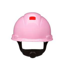 7100240002 H-713SFR-UV SecureFit™ Hard Hat H-713SFR-UV, Pink, 4-Point pressure Diffusion Ratchet Suspension, with Uvicator, 20 ea/Case