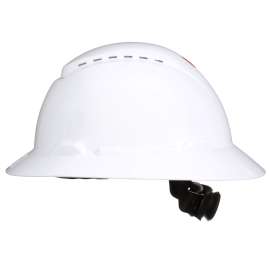 7100240028 H-801SFV-UV SecureFit™ Full Brim Hard Hat H-801SFV-UV, White, Vented, 4-Point Pressure Diffusion Ratchet Suspension, w/UVicator, 20 ea/CS