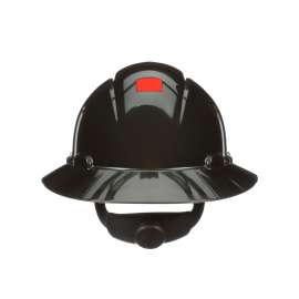 7100240039 H-812SFR-UV SecureFit™ Full Brim Hard Hat H-812SFR-UV, Black, 4-Point Pressure Diffusion Ratchet Suspension, with Uvicator, 20 ea/Case