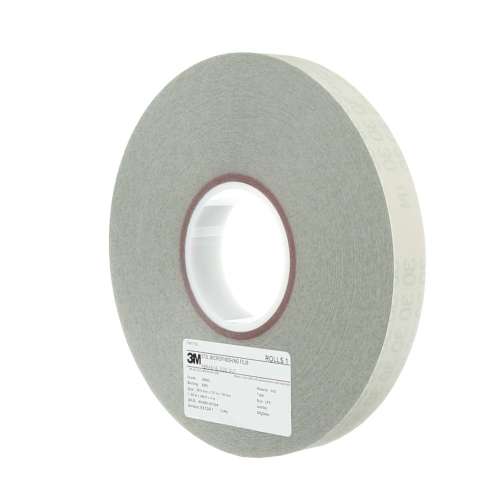 7100241034 Microfinishing Film Roll 372L, 30 Mic 5MIL, 0.827 in x 500 ft x1 in (21mmx152.5m), Plastic Core, ASO, End Roll Mark Black