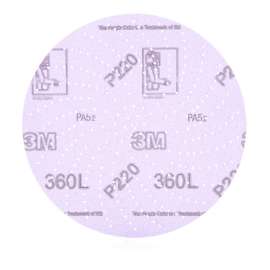 7100242232 Xtract™ Film Disc 360L, P220 3MIL, 6 in, Die 600LG, 100/Pack, 500 ea/Case, Shrink Wrapped