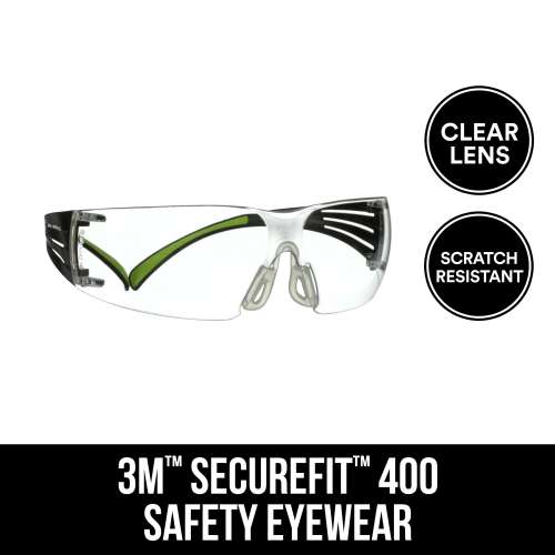 7100243523 7100243523 SecureFit™ 400 Eye Protection SF400C-WV-6-PS Clear Anti-Fog, 6ea/cs