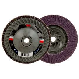 7100243779 Flap Disc 769F, 40+, T29 Quick Change, 5 in x 5/8 in-11, 10 ea/Case