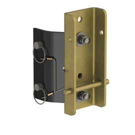 7100245940 8549915 DBI-SALA® Confined Space Winch/Self-Retracting Lifeline Mounting Bracket For Davit Mast 8549915