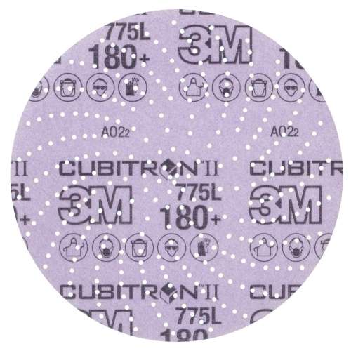 7100248337 Xtract™ Cubitron™ II Film Disc 775L, 180+, 8 in, Die 800LG, 50/Carton, 250 ea/Case