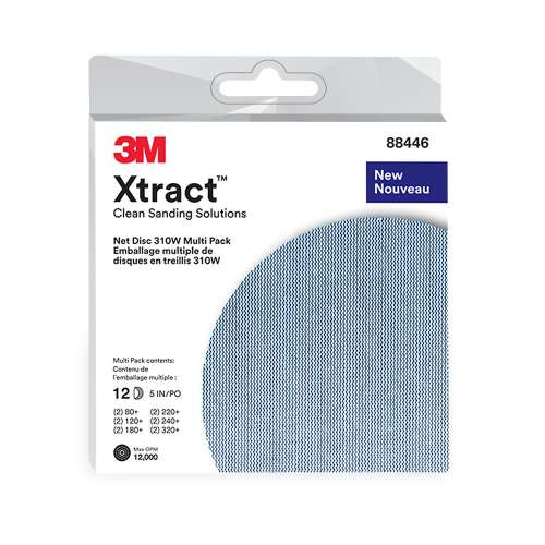 7100250825 Xtract™ Net Disc 310W, Multi-Grade, 5 in x NH, Die 500X, 20 ea/Case, Multi-pack