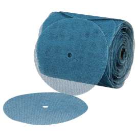 7100253742 Blue Net Disc Roll 36420, 80, 6 in, 100 Discs/Roll, 8 Rolls/Case