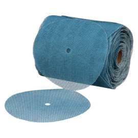 7100253909 Blue Net Disc Roll 36421, 120, 6 in, 100 Discs/Roll, 8 Rolls/Case