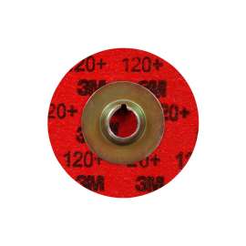7100254434 Cubitron™ II Roloc™ Durable Edge Disc 984F, 120+ YF-weight, TSM, Maroon, 2 in, Die RS200PM, 50/Carton, 200 ea/Case