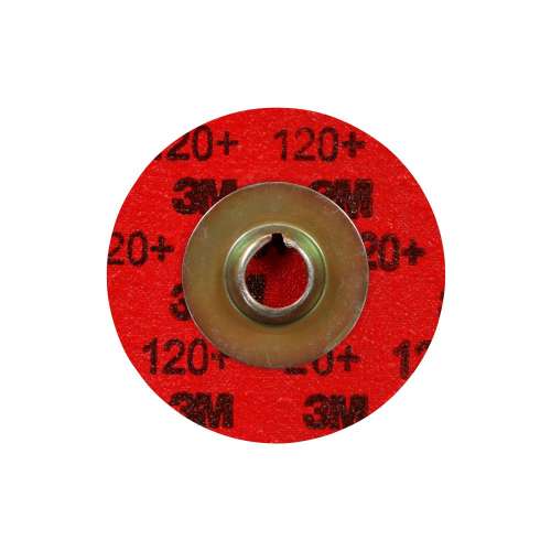 7100254434 Cubitron™ II Roloc™ Durable Edge Disc 984F, 120+ YF-weight, TSM, Maroon, 2 in, Die RS200PM, 50/Carton, 200 ea/Case