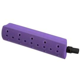 7100256499 Hookit™ Dust Extraction Flexible Radius Sanding Block 35832, 273 mm x 66 mm, 12/Case