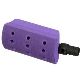 7100256625 Hookit™ Dust Extraction Flexible Radius Sanding Block 35830, 133 mm x 66 mm, 24/Case