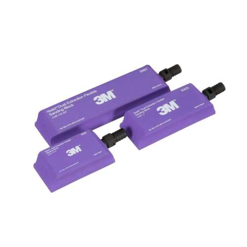 7100259119 Hookit™ Dust Extraction Flexible Sanding Block Kit 35829, 10/Case
