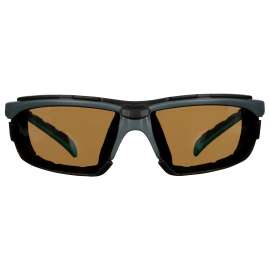 7100259421 S2005SGAF-BGR-F Solus™ 2000 Series S2005SGAF-BGR-F, Gray/Blue-Green, Scotchgard™ Anti-Fog Coating, Brown AF-AS lens, Fm Gskt, 20 ea/Case