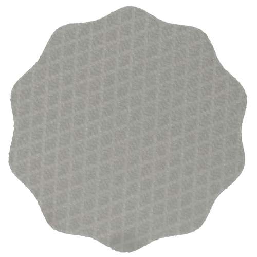 7100261284 Finesse-it™ Hookit™ Film Disc 460LA, A5 3MIL, 1-3/8 in x NH, Scallop, Die 143S, 500/Carton, 2000 ea/Case