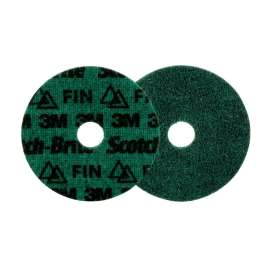 7100263884 Scotch-Brite™ Precision Surface Conditioning Disc, PN-DH, Fine, 4-1/2 in x 7/8 in, 50 ea/Case