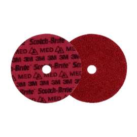 7100263894 Scotch-Brite™ Precision Surface Conditioning Disc, PN-DH, Medium, 7 in x 7/8 in, 25 ea/Case