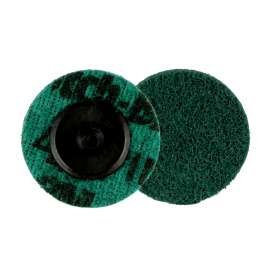 7100264139 Scotch-Brite™ Roloc™ Precision Surface Conditioning Disc, PN-DR, Fine, TR, 2 in, 1000 ea/Case, Bulk