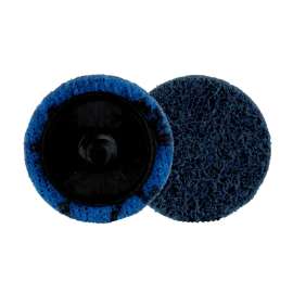 7100264151 Scotch-Brite™ Roloc™ Precision Surface Conditioning Disc, PN-DR, Very Fine, TR, 1-1/2 in, 25/Carton, 100 ea/Case, Dispenser Pack